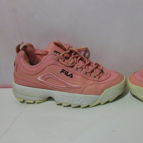 FILA Pink Women's Sneakers Running Shoes Size 7 1/2 - Picture 3 of 10